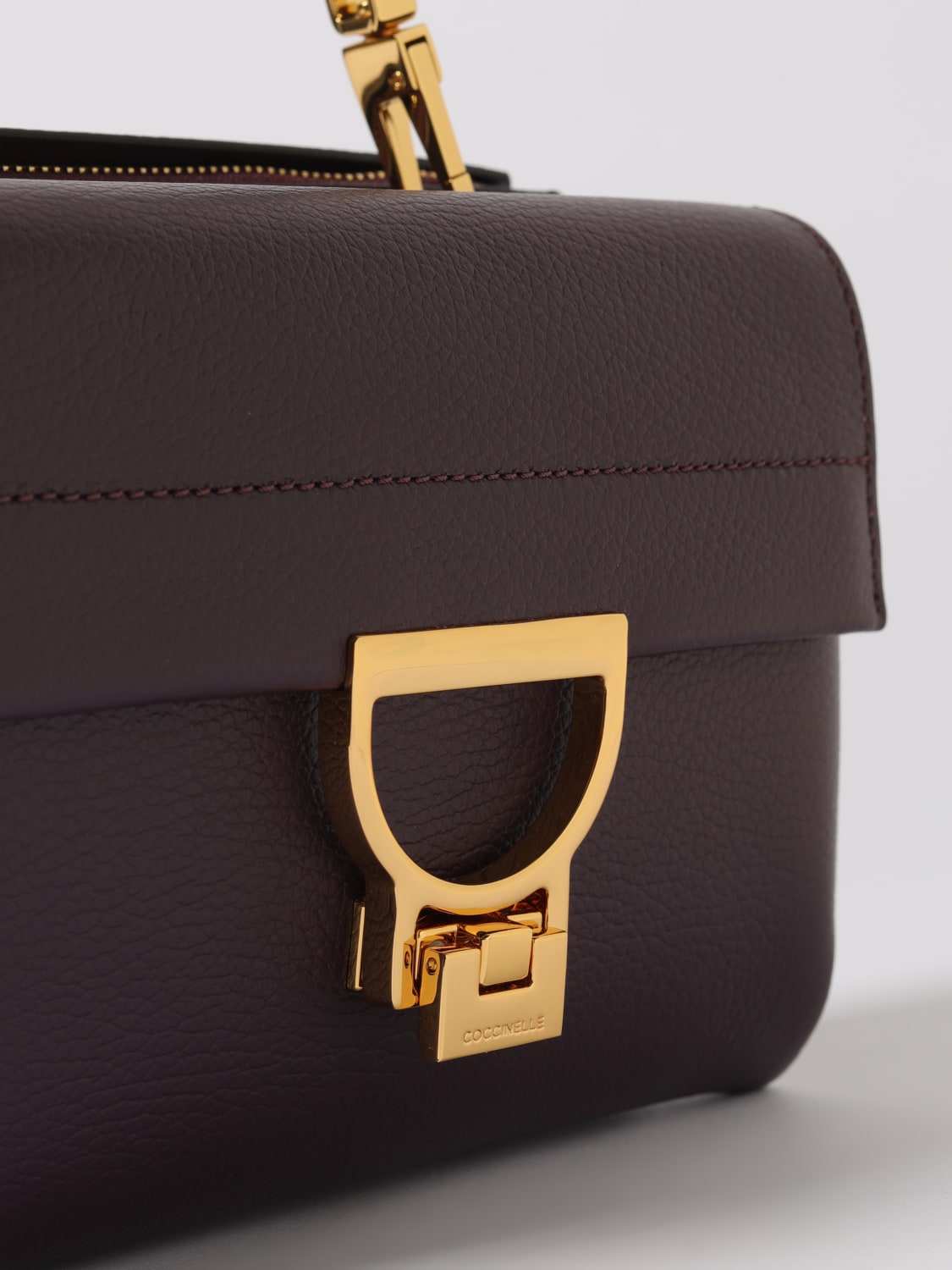 COCCINELLE MINI BAG: Mini bag woman Coccinelle, Plum - Img 3