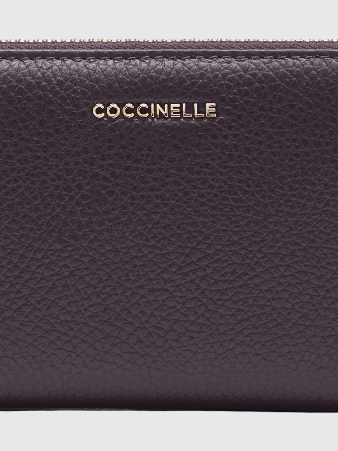 COCCINELLE WALLET: Wallet woman Coccinelle, Plum - Img 3