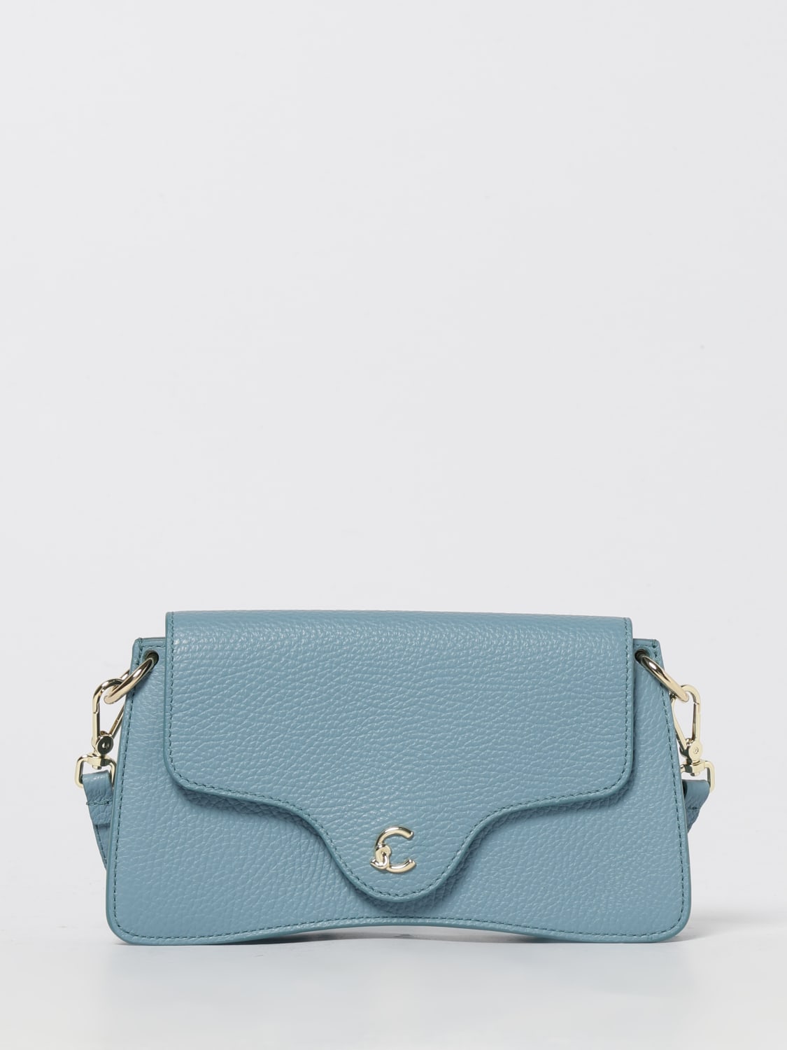 COCCINELLE MINI BOLSO: Mini bolso mujer Coccinelle, Azul Oscuro - Img 1