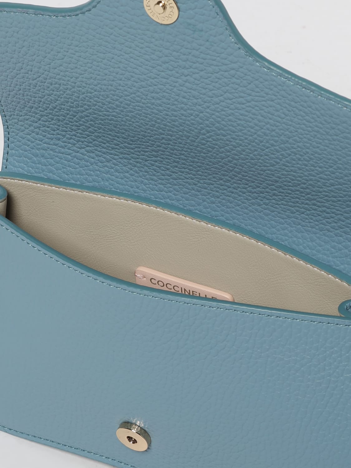 COCCINELLE MINI BOLSO: Mini bolso mujer Coccinelle, Azul Oscuro - Img 3