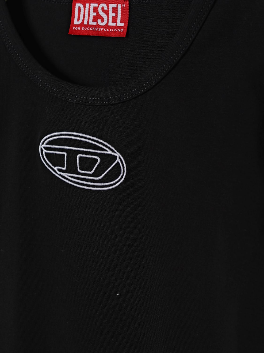 DIESEL CAMISETA: Camisetas niños Diesel, Negro - Img 3