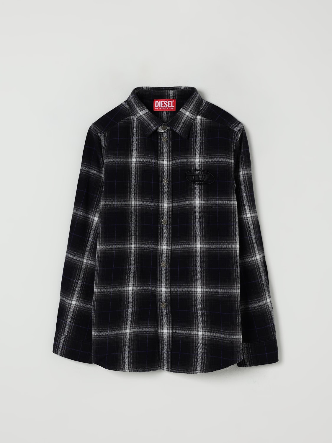 DIESEL SHIRT: Shirt kids Diesel, Black - Img 1