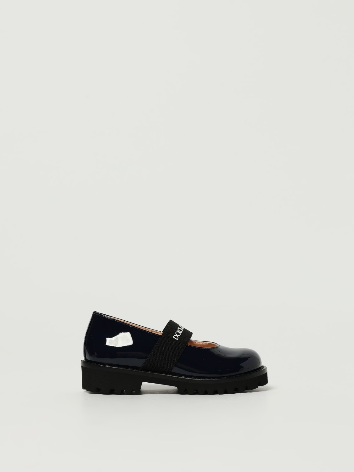 DOLCE & GABBANA CHAUSSURES: Chaussures enfant Dolce & Gabbana, Bleu - Img 1