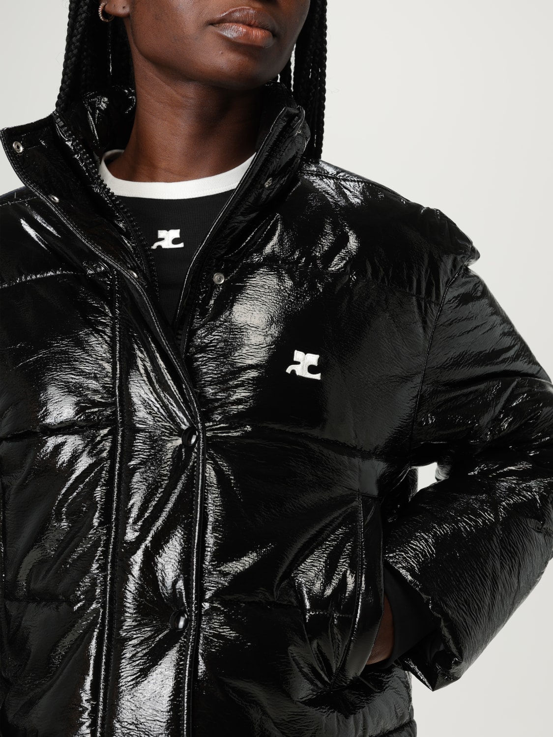 COURRÈGES JACKET: Jacket woman CourrÈges, Black - Img 5