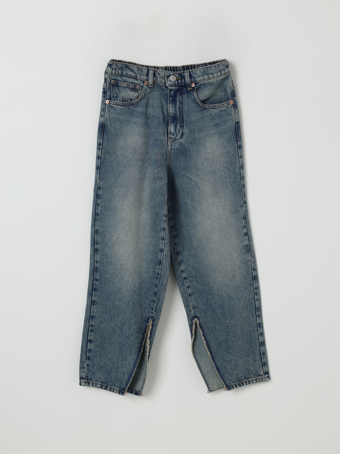 MM6 MAISON MARGIELA JEANS: Hose kinder Mm6 Maison Margiela, Denim - Img 1