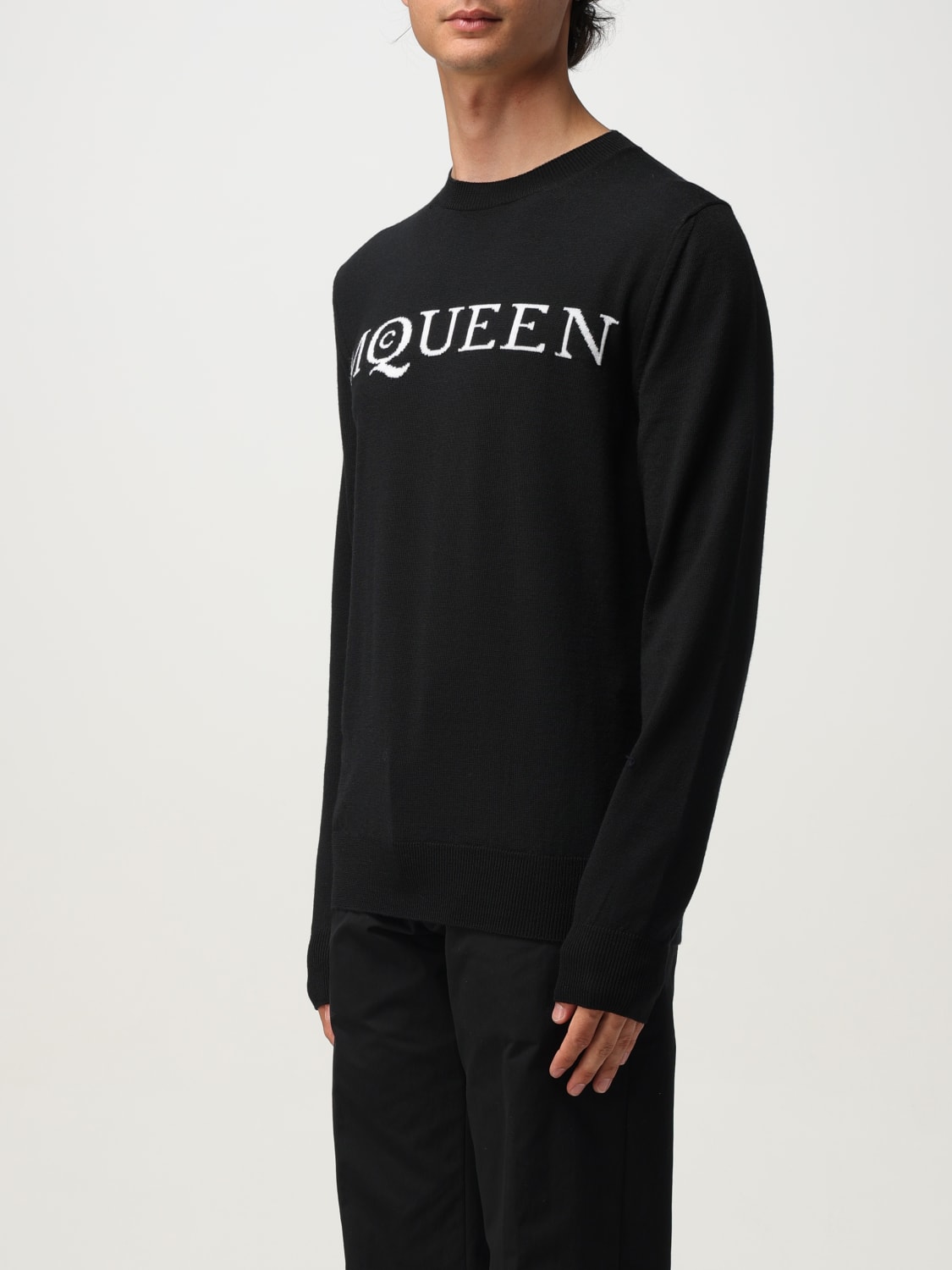MCQUEEN SWEATER: Sweater men McQueen, Black - Img 4