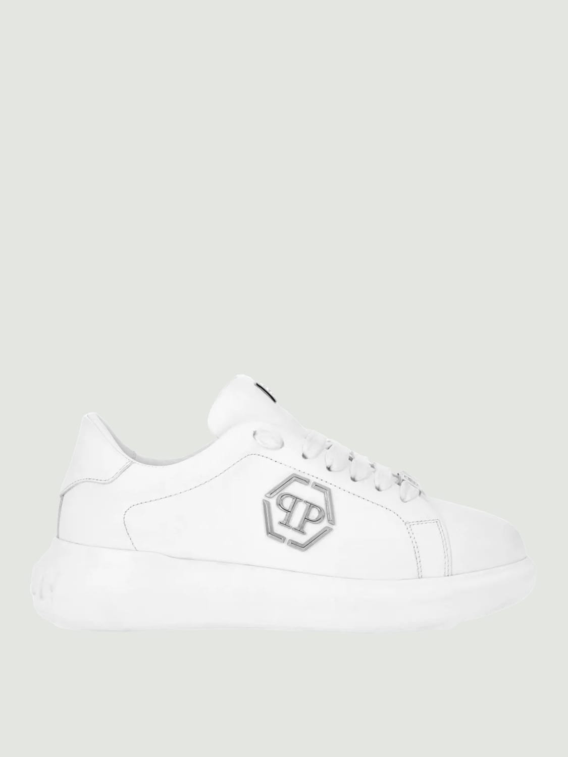 PHILIPP PLEIN SNEAKERS: Sneakers men Philipp Plein, White - Img 1