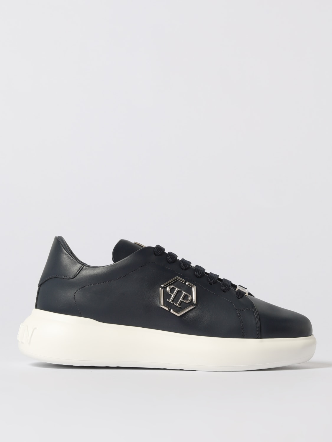 PHILIPP PLEIN ZAPATILLAS: Zapatillas hombre Philipp Plein, Azul Marino - Img 1