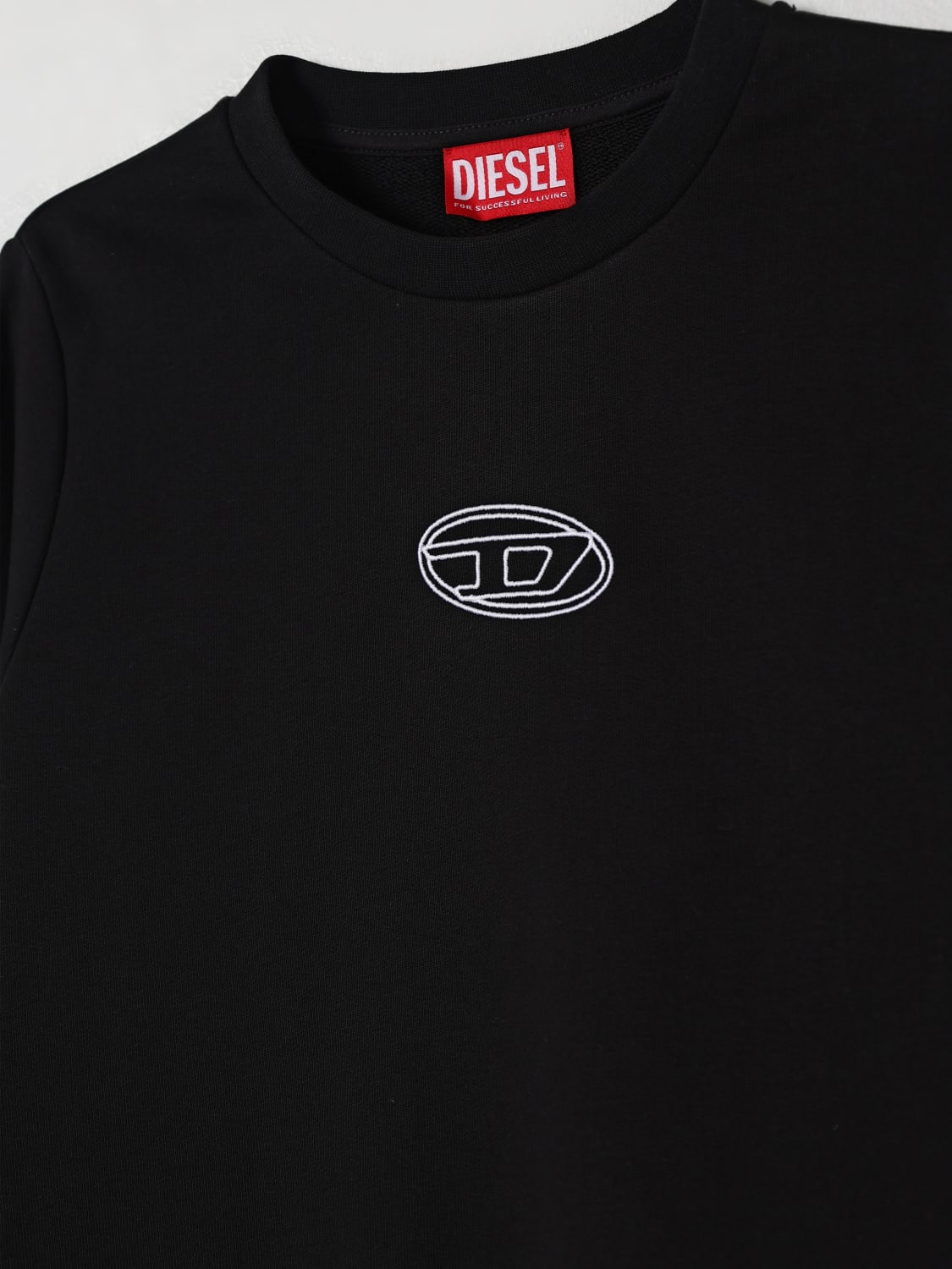 DIESEL PULLOVER: Pullover kinder Diesel, Schwarz - Img 3