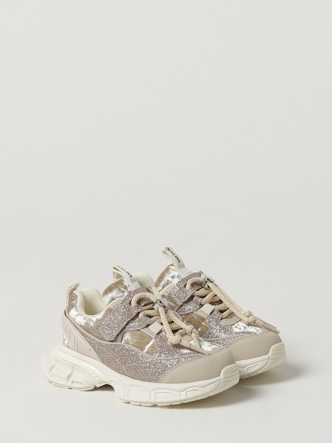 MONNALISA SNEAKERS: Sneakers kids Monnalisa, Beige - Img 2