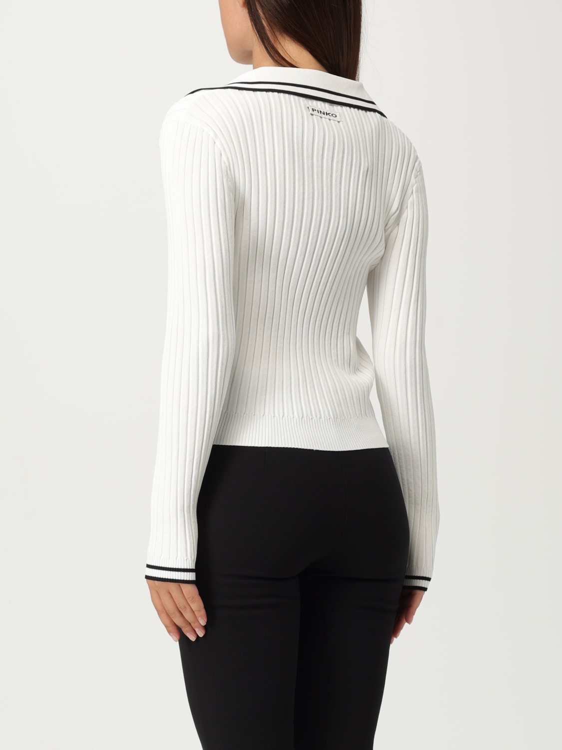 PINKO POLO: Polo femme Pinko, Blanc - Img 2
