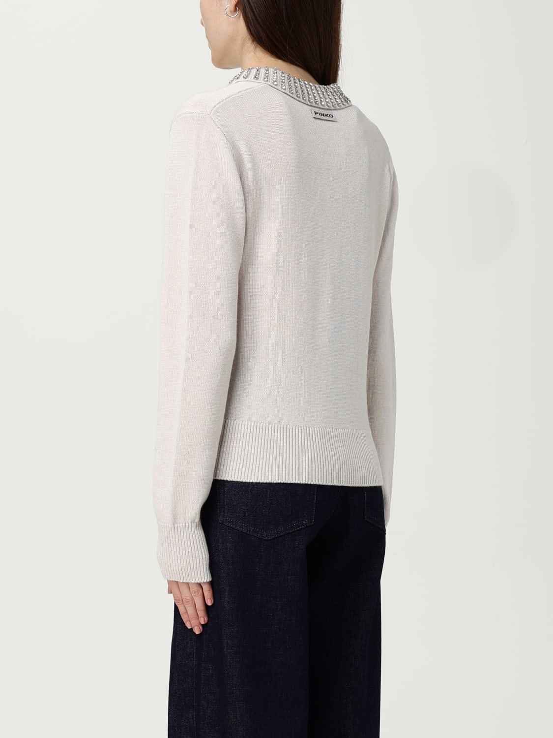 PINKO POLO: Pull femme Pinko, Gris - Img 2