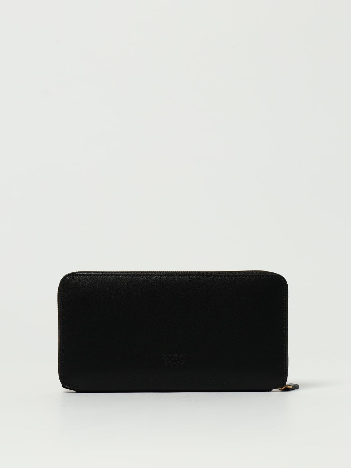PINKO PORTAFOGLIO: Portafoglio continental in pelle Pinko, Nero - Img 3