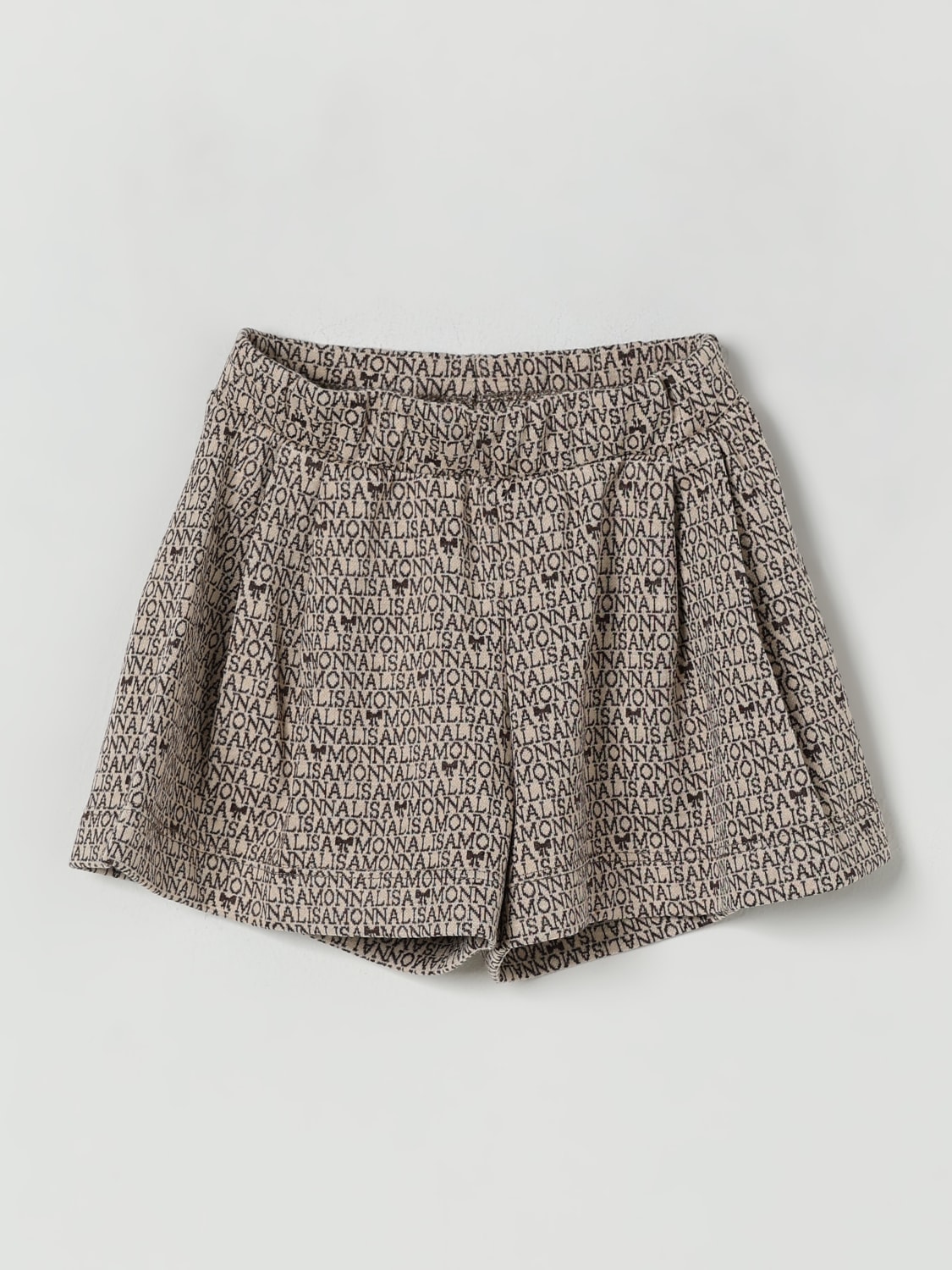 MONNALISA SHORTS: Shorts kinder Monnalisa, Ecru - Img 1