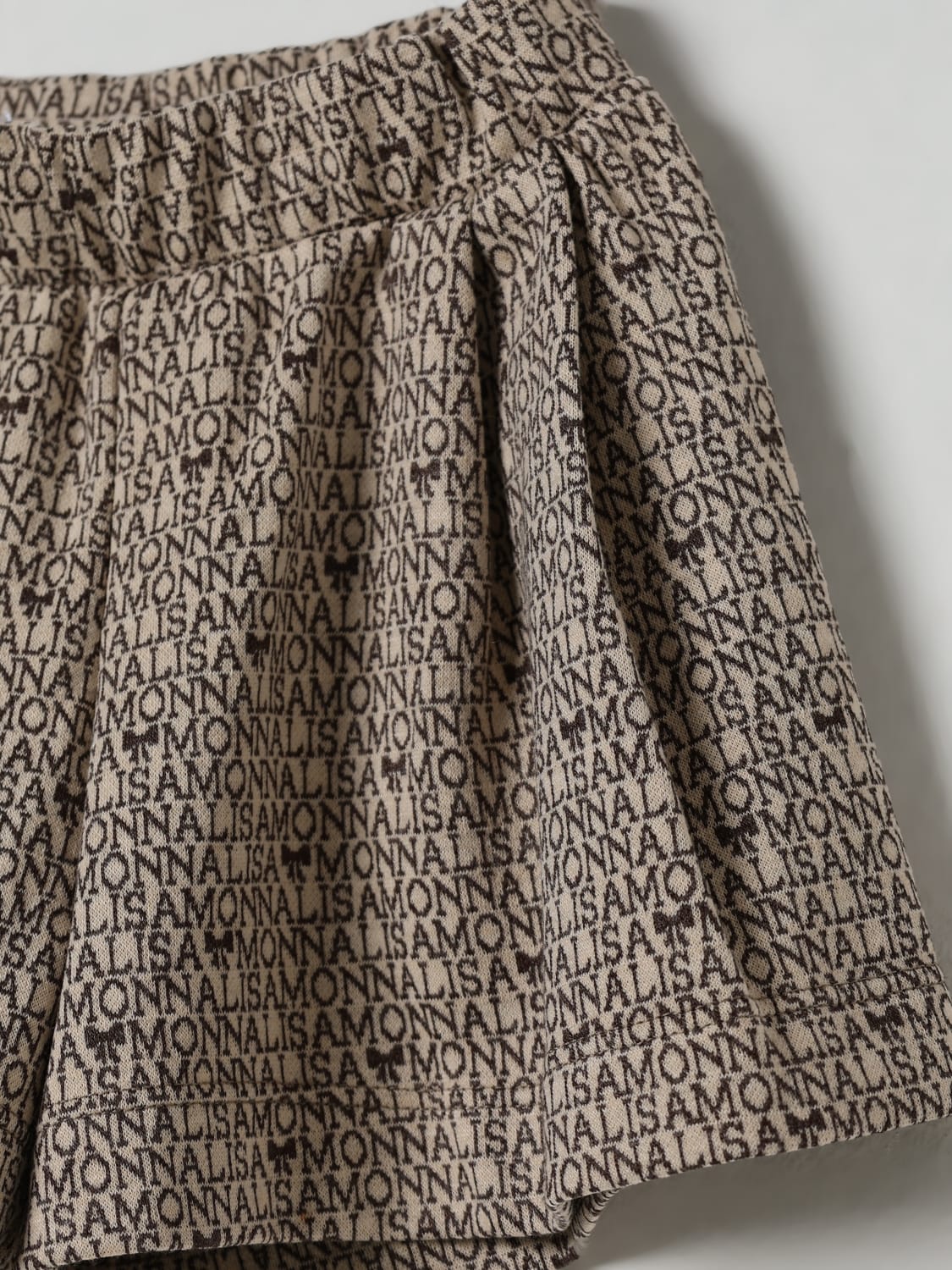 MONNALISA SHORTS: Shorts kinder Monnalisa, Ecru - Img 3