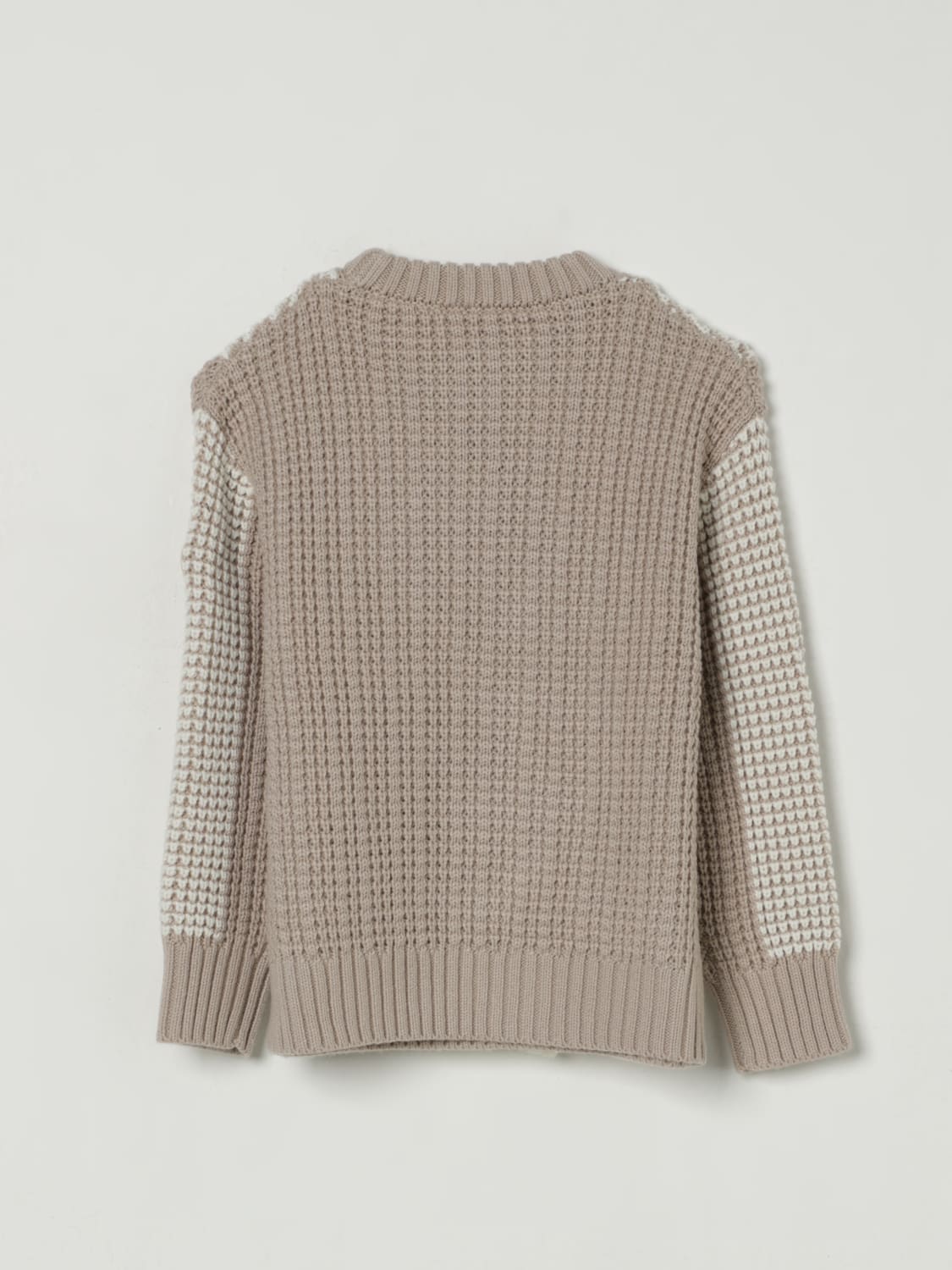 EMPORIO ARMANI SWEATER: Sweater kids Emporio Armani, Ecru - Img 2