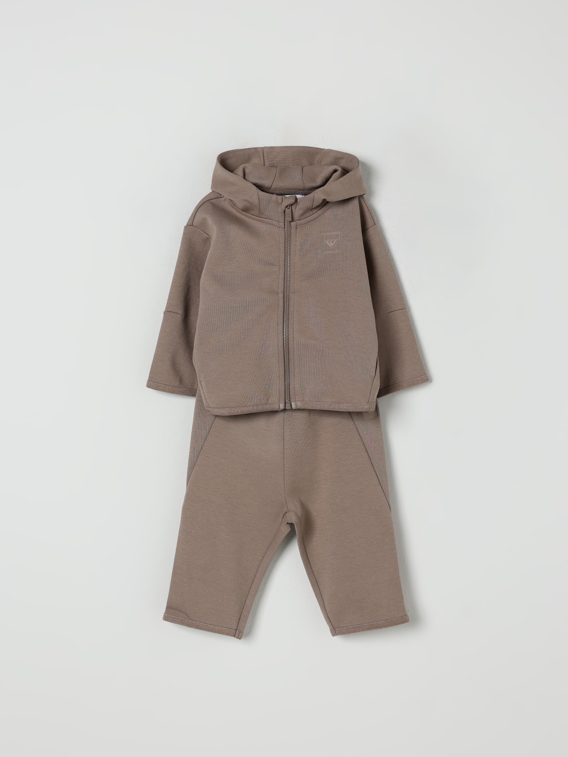 EMPORIO ARMANI JUMPSUIT: Tracksuits kids Emporio Armani, Ecru - Img 1