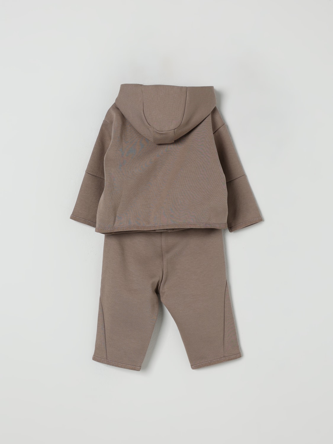 EMPORIO ARMANI JUMPSUIT: Tracksuits kids Emporio Armani, Ecru - Img 2
