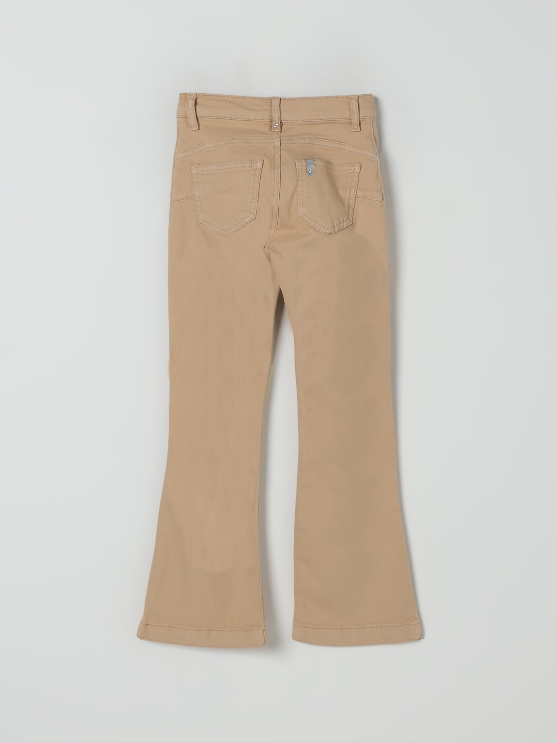 LIU JO HOSE: Hose kinder Liu Jo, Camel - Img 2