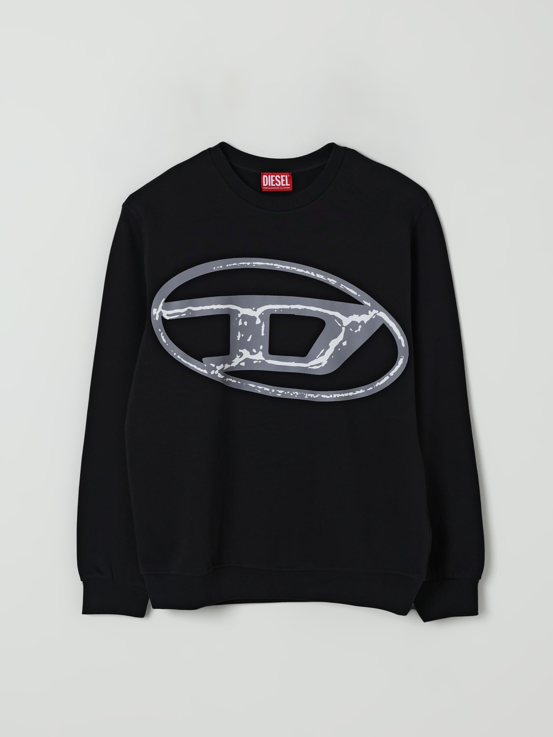 DIESEL JERSEY: Jersey niños Diesel, Negro - Img 1