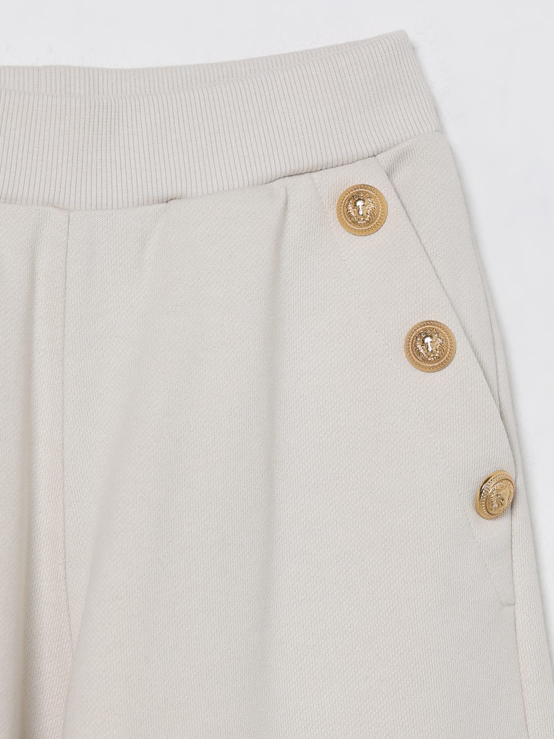 BALMAIN PANTS: Pants kids Balmain, Beige - Img 3