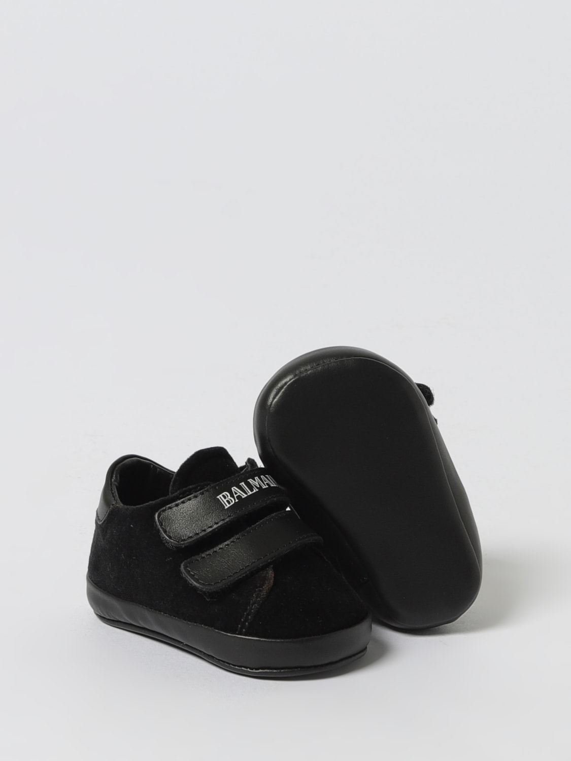 BALMAIN SNEAKERS: Shoes kids Balmain, Black - Img 2