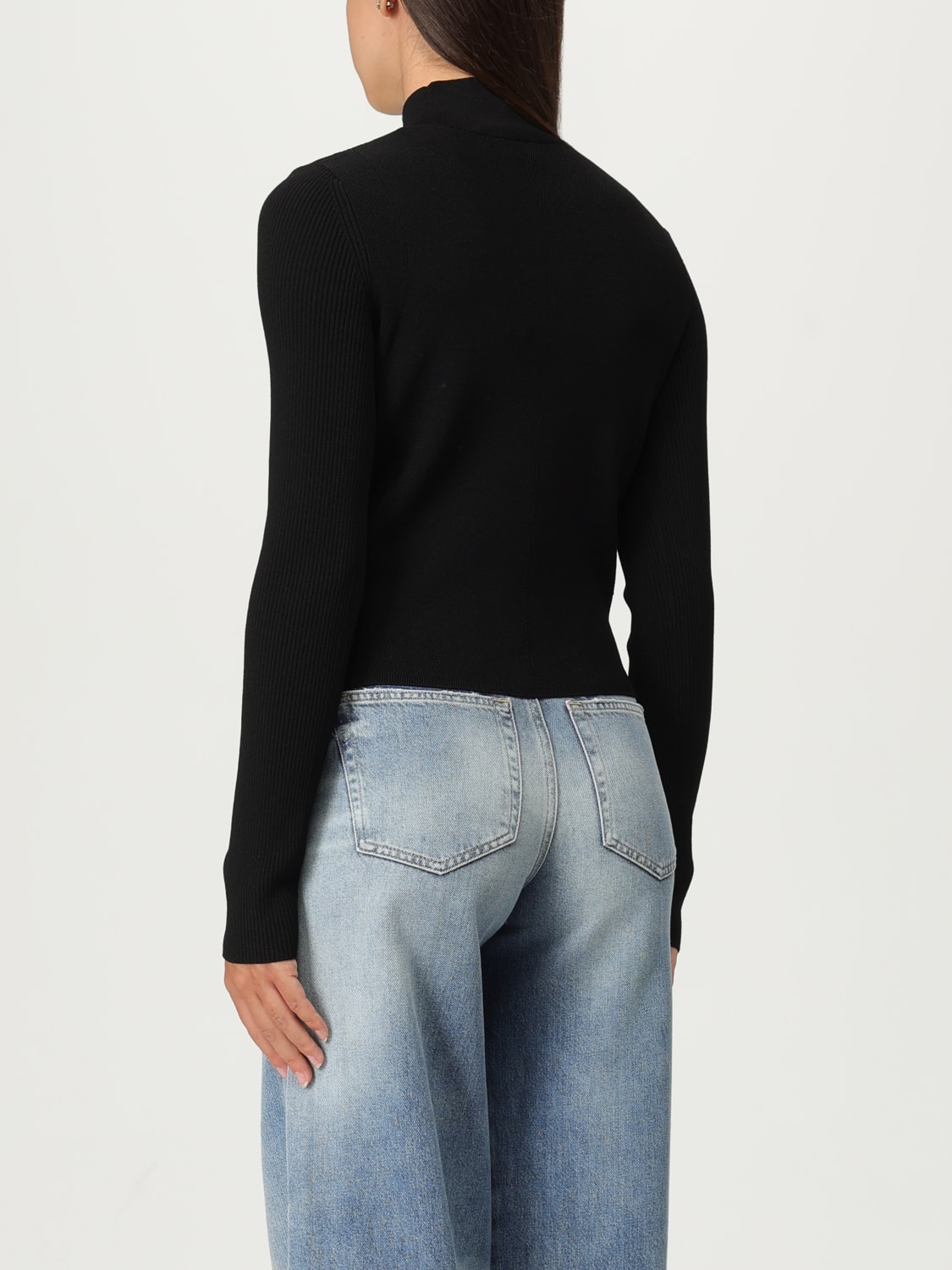 DIESEL TOP: Sweater woman Diesel, Black - Img 3