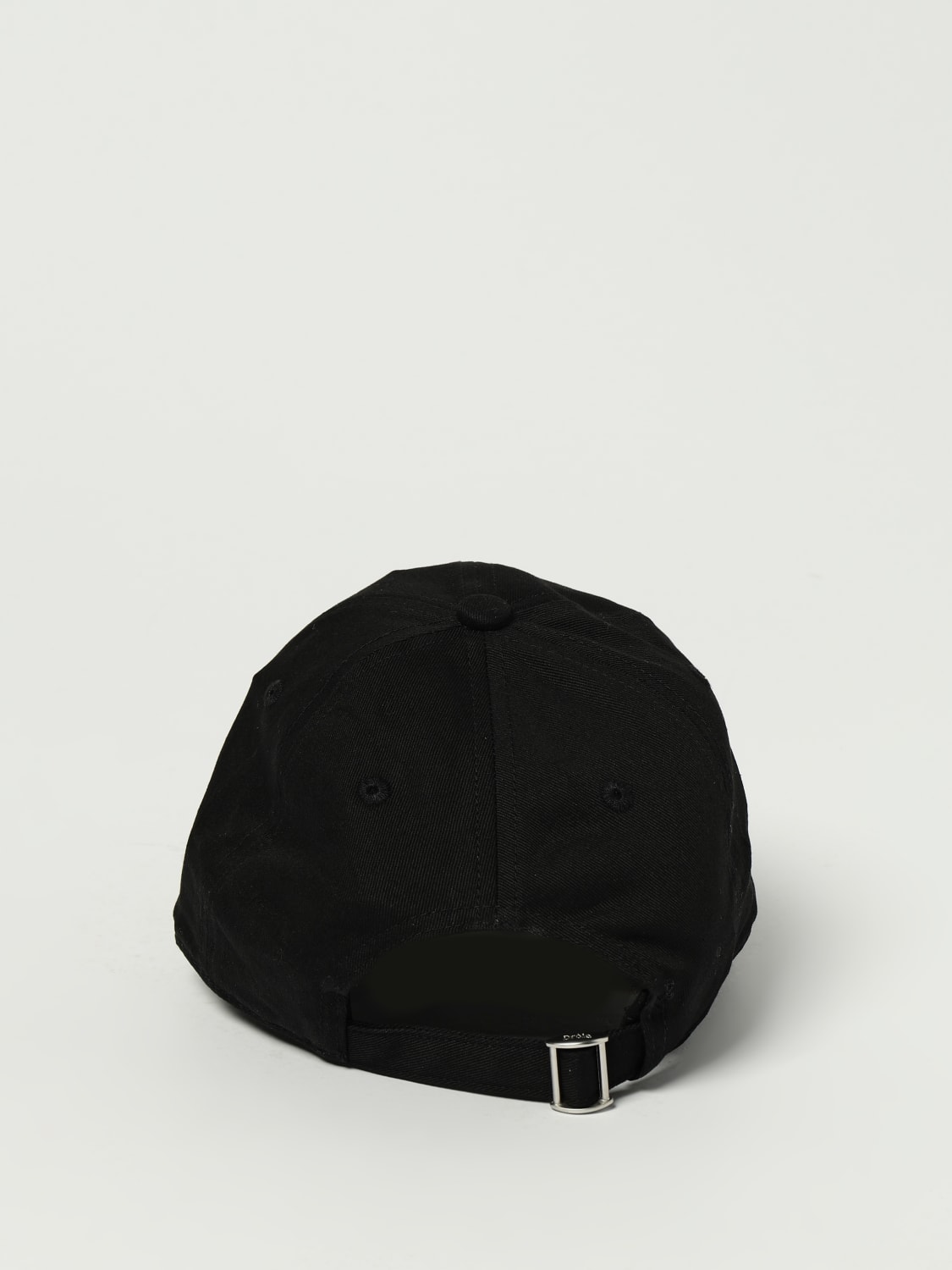 DRÔLE DE MONSIEUR CAPPELLO: Cappello Drôle De Monsieur in twill di cotone , Grigio - Img 3