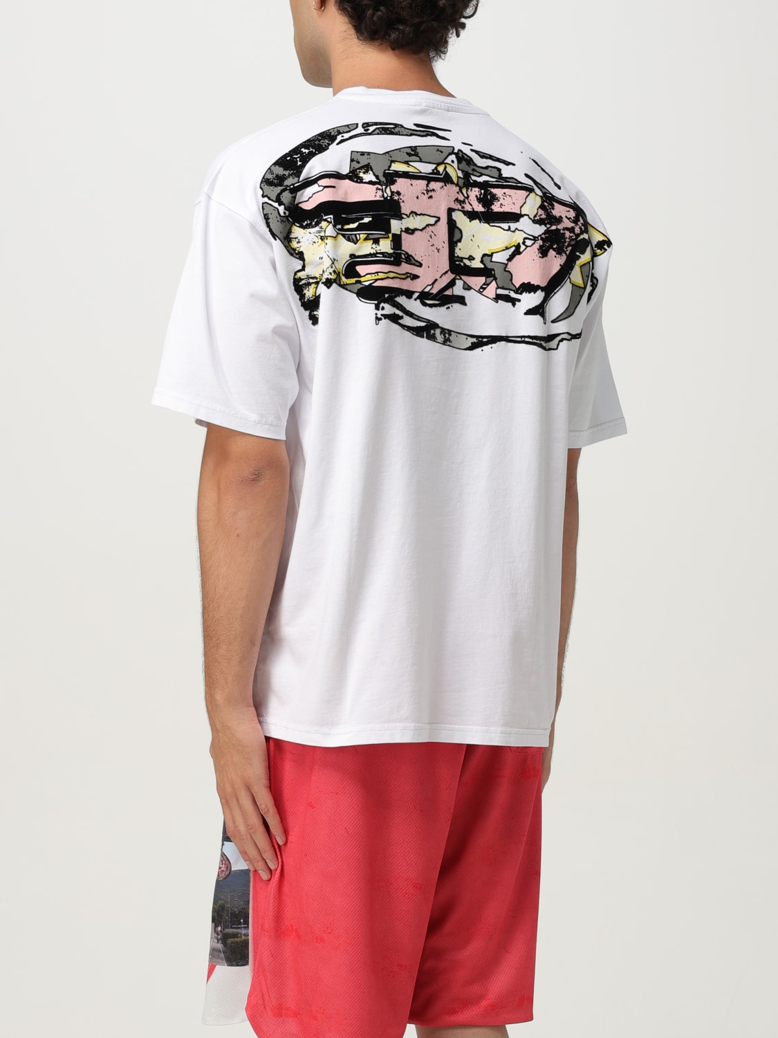 DIESEL T-SHIRT: T-shirt men Diesel, White - Img 2