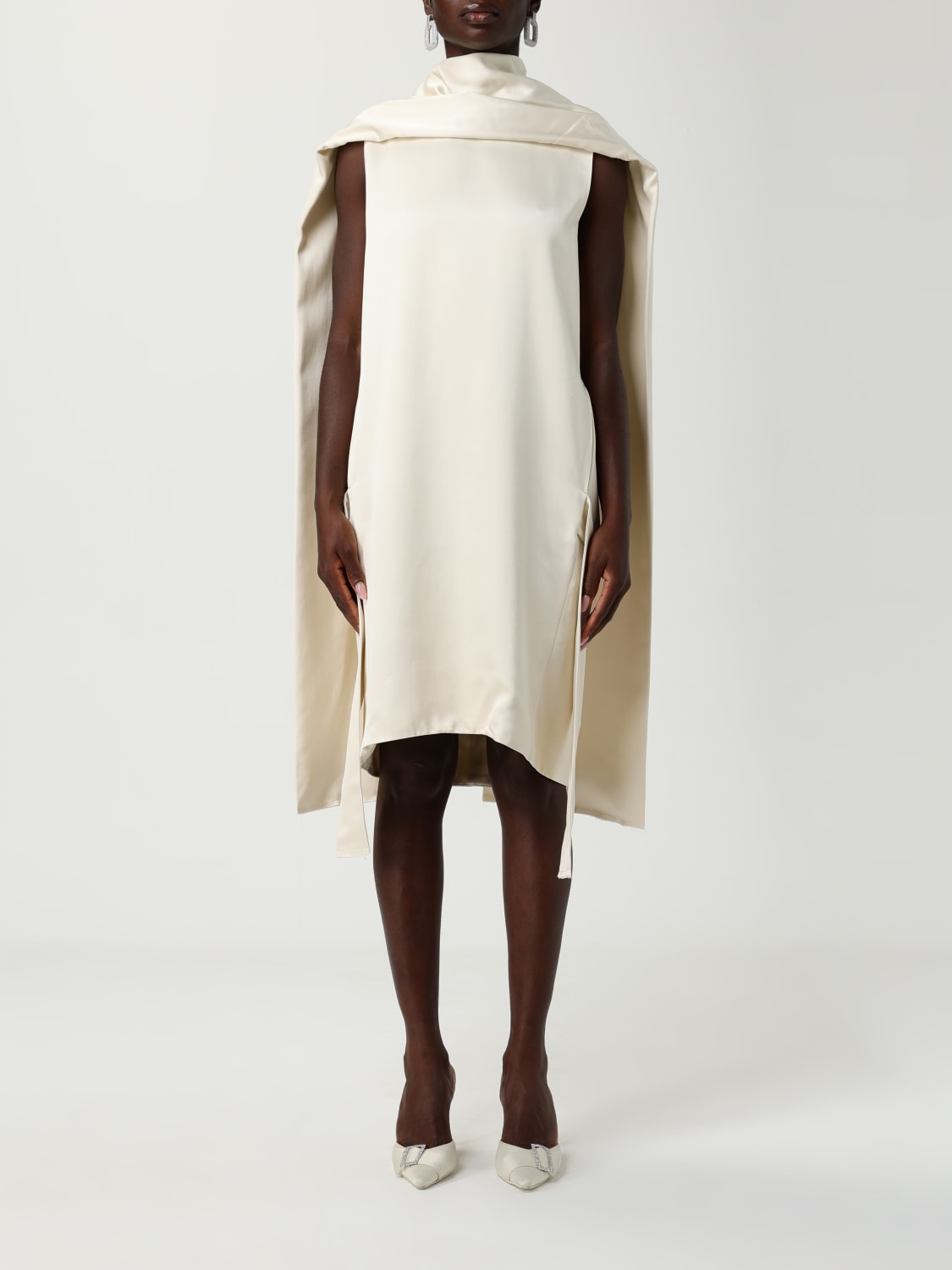 TOTEME DRESS: Dress woman Toteme, Beige - Img 1