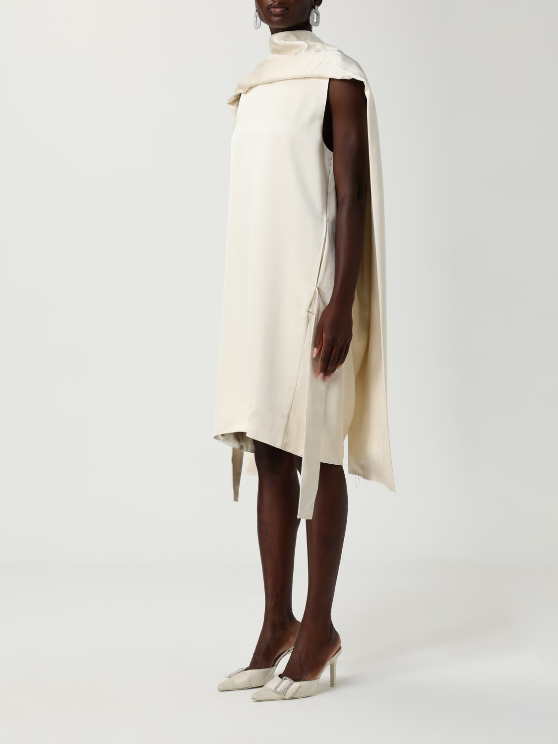 TOTEME DRESS: Dress woman Toteme, Beige - Img 3