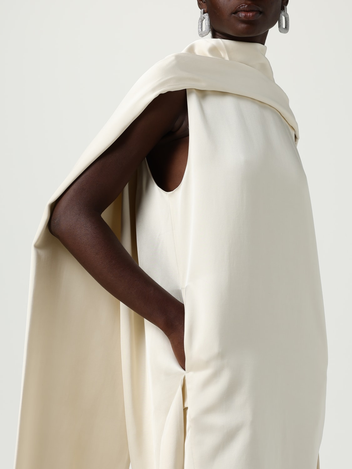 TOTEME DRESS: Dress woman Toteme, Beige - Img 4