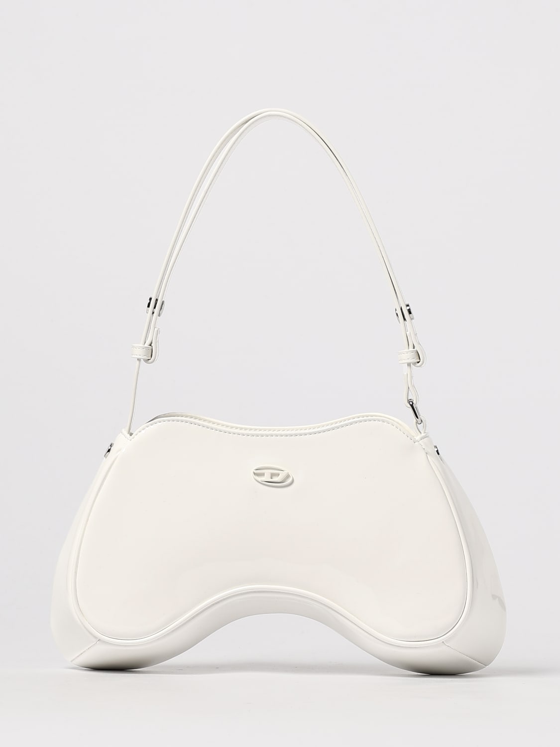 DIESEL SHOULDER BAG: Crossbody bags woman Diesel, White - Img 1