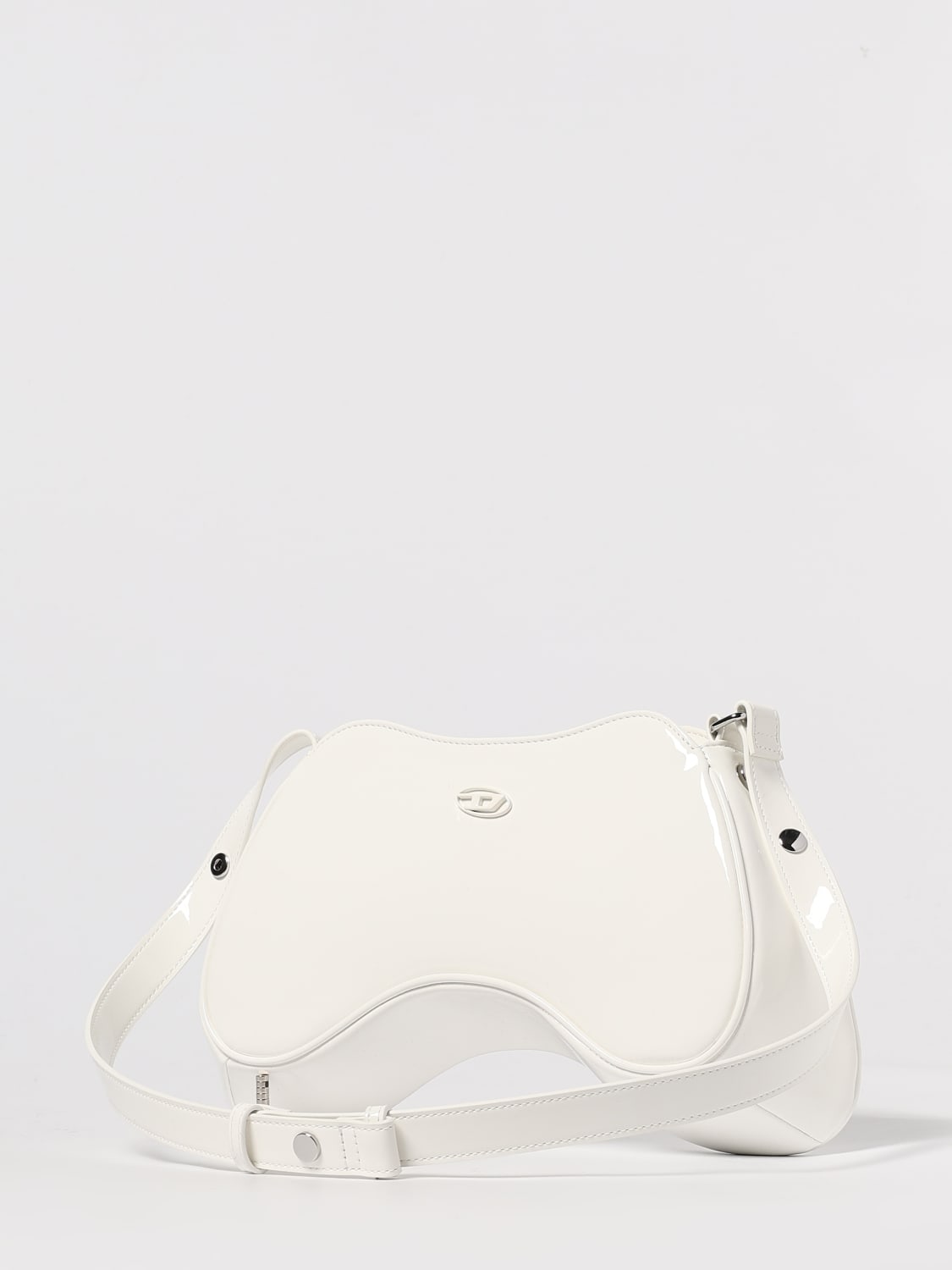 DIESEL SHOULDER BAG: Crossbody bags woman Diesel, White - Img 3