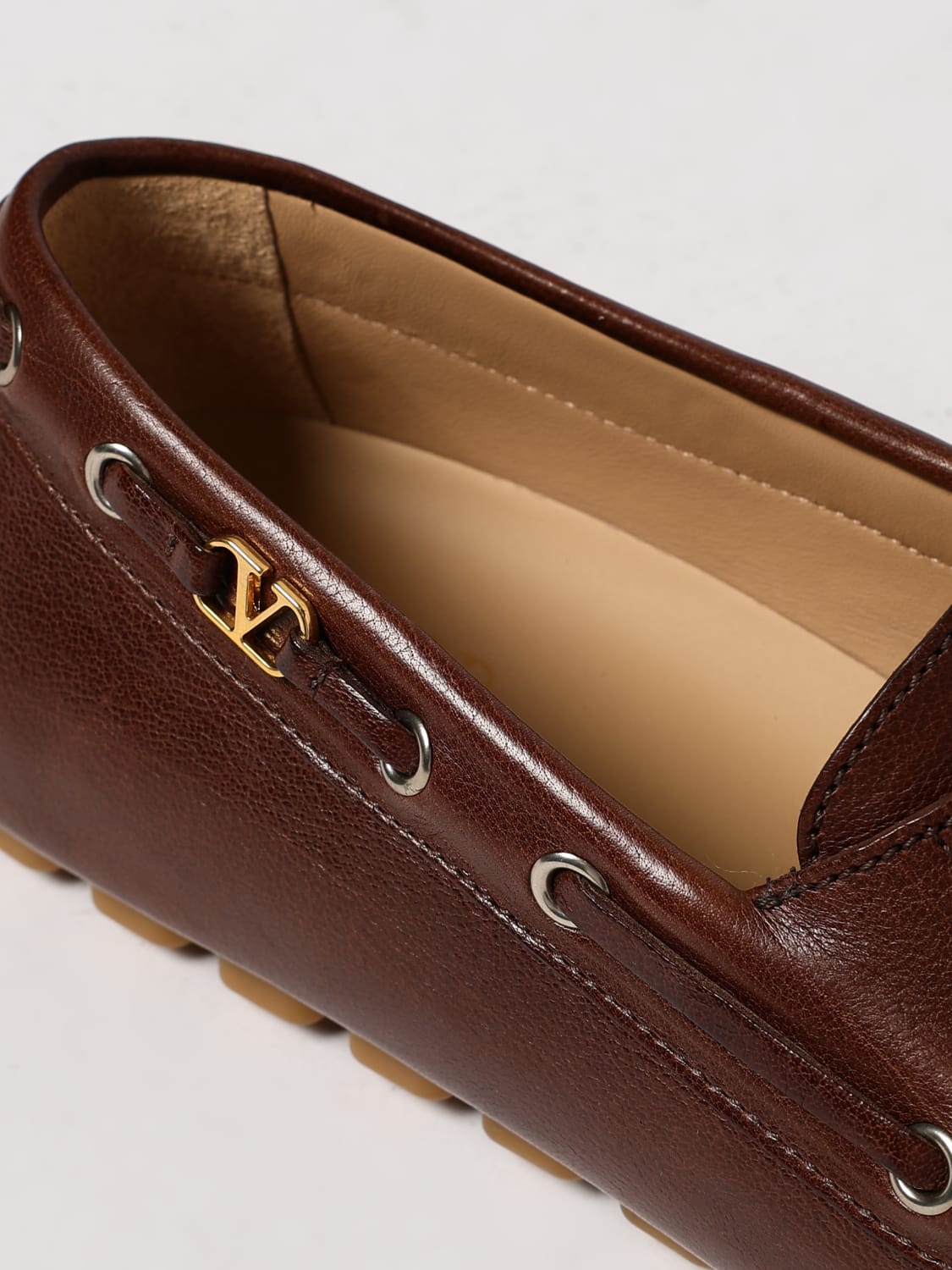 VALENTINO GARAVANI MOKASSINS: Mokassins herren Valentino Garavani, Braun - Img 4