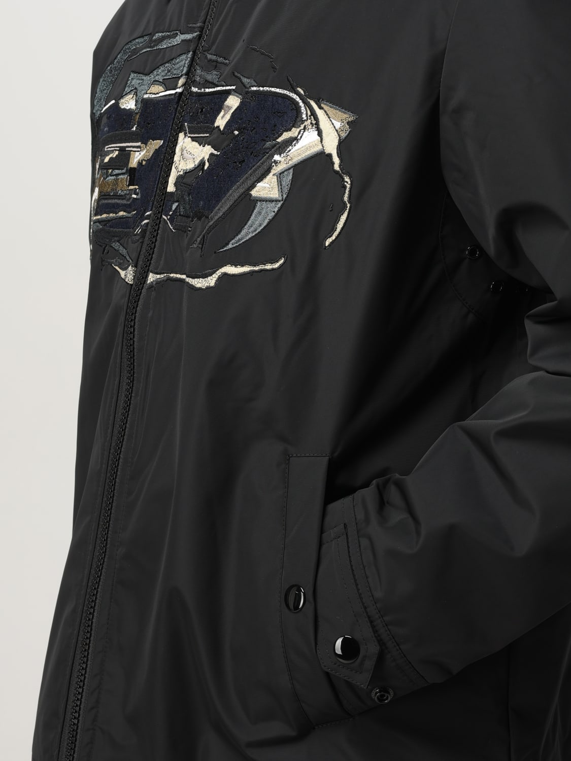 DIESEL JACKET: Jacket men Diesel, Black - Img 4