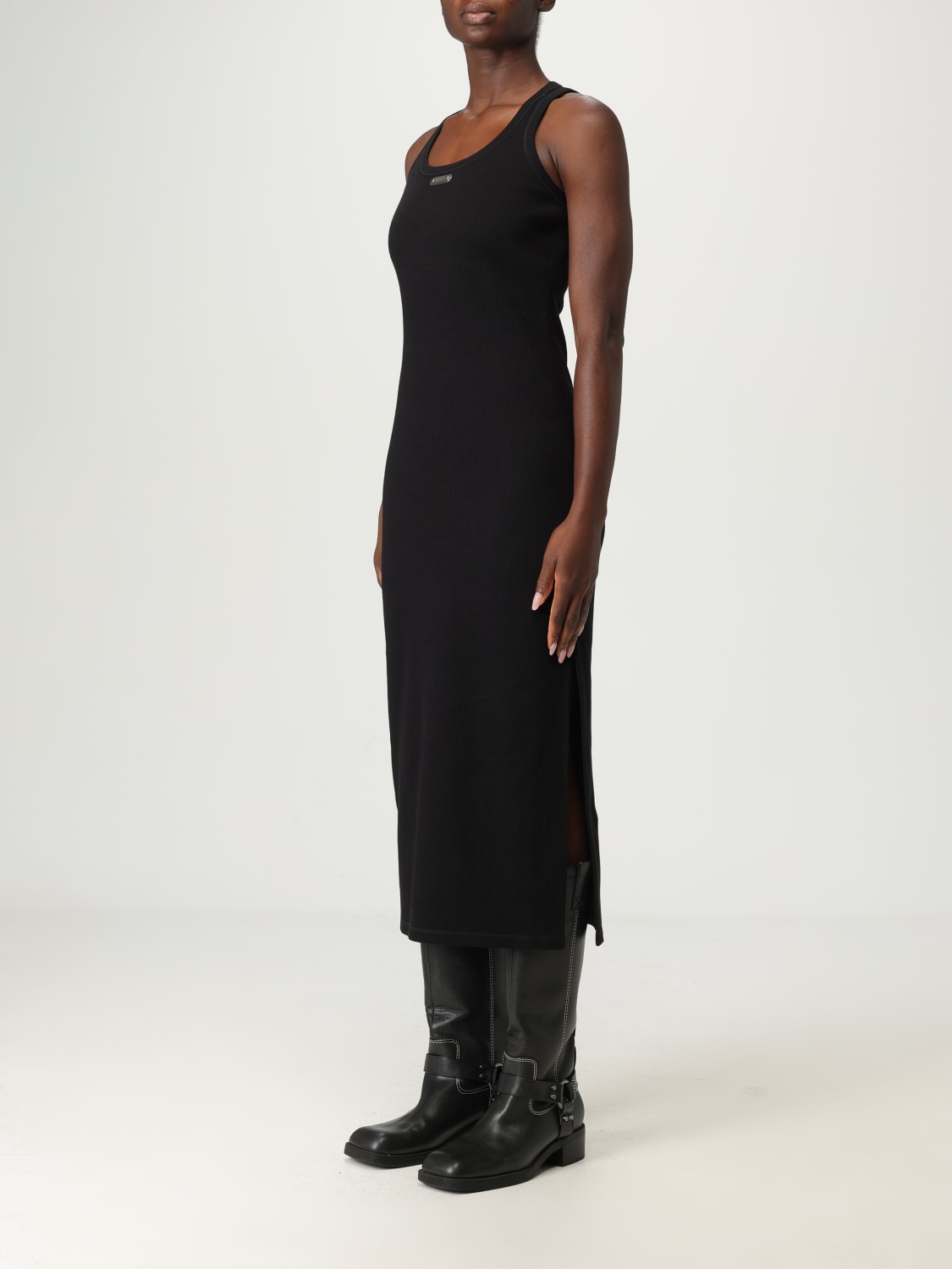 MCQUEEN ROBE: Robes femme McQueen, Noir - Img 3