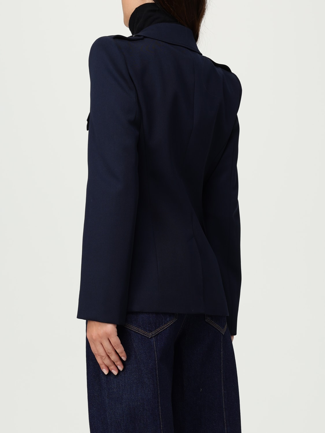 MCQUEEN VESTE: Veste femme McQueen, Bleu - Img 3