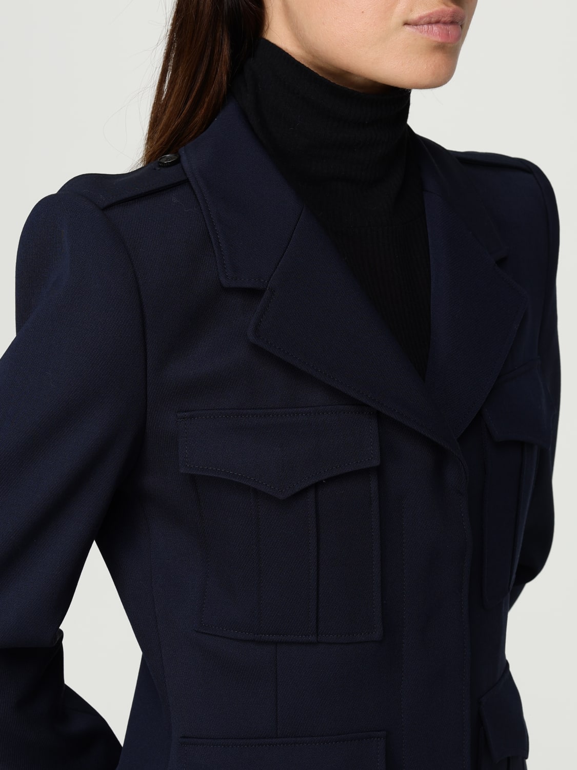 MCQUEEN VESTE: Veste femme McQueen, Bleu - Img 5