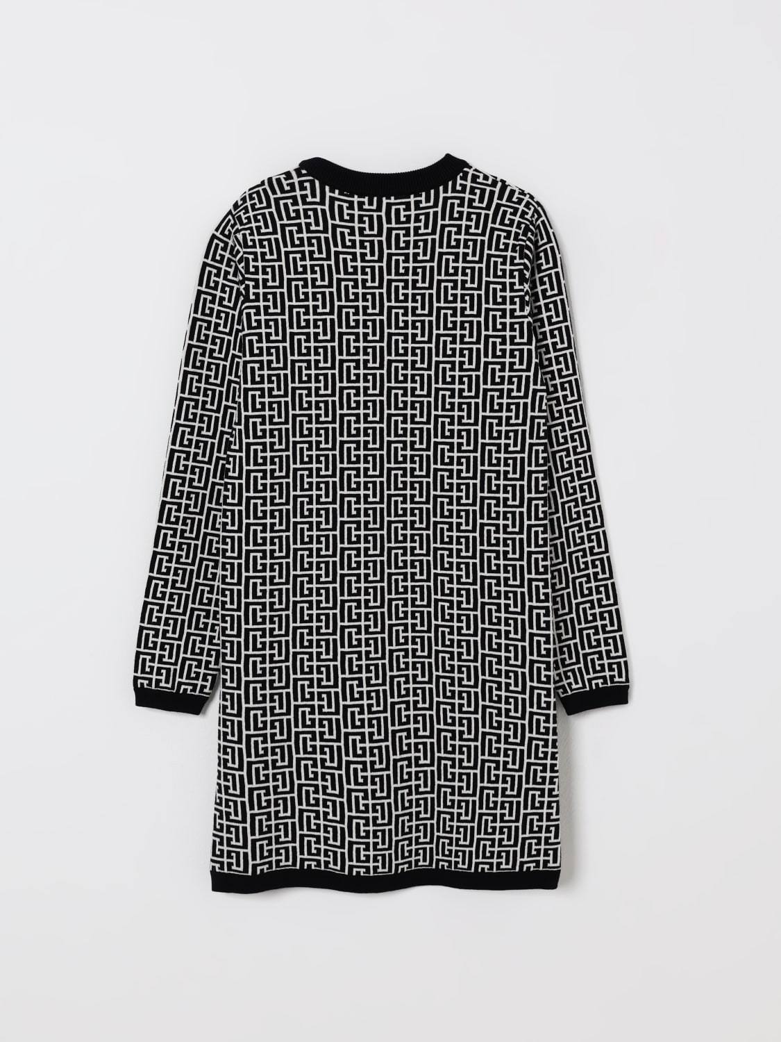 BALMAIN DRESS: Dress kids Balmain, Ivory - Img 2
