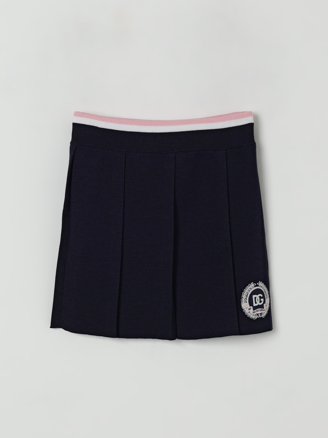 DOLCE & GABBANA SKIRT: Skirt kids Dolce & Gabbana, Blue - Img 1