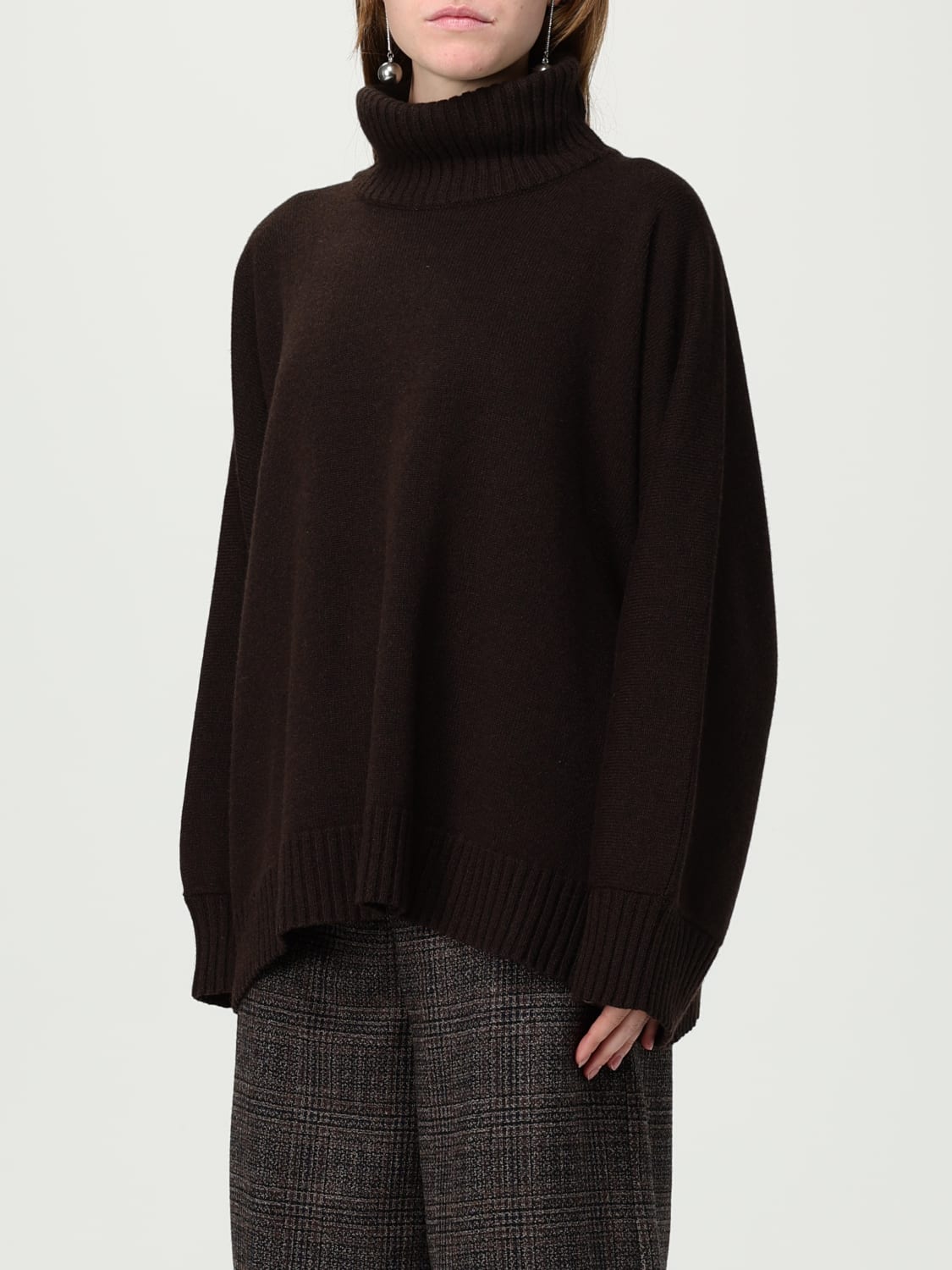 ALBERTA FERRETTI PULLOVER: Pullover damen Alberta Ferretti, Braun - Img 4