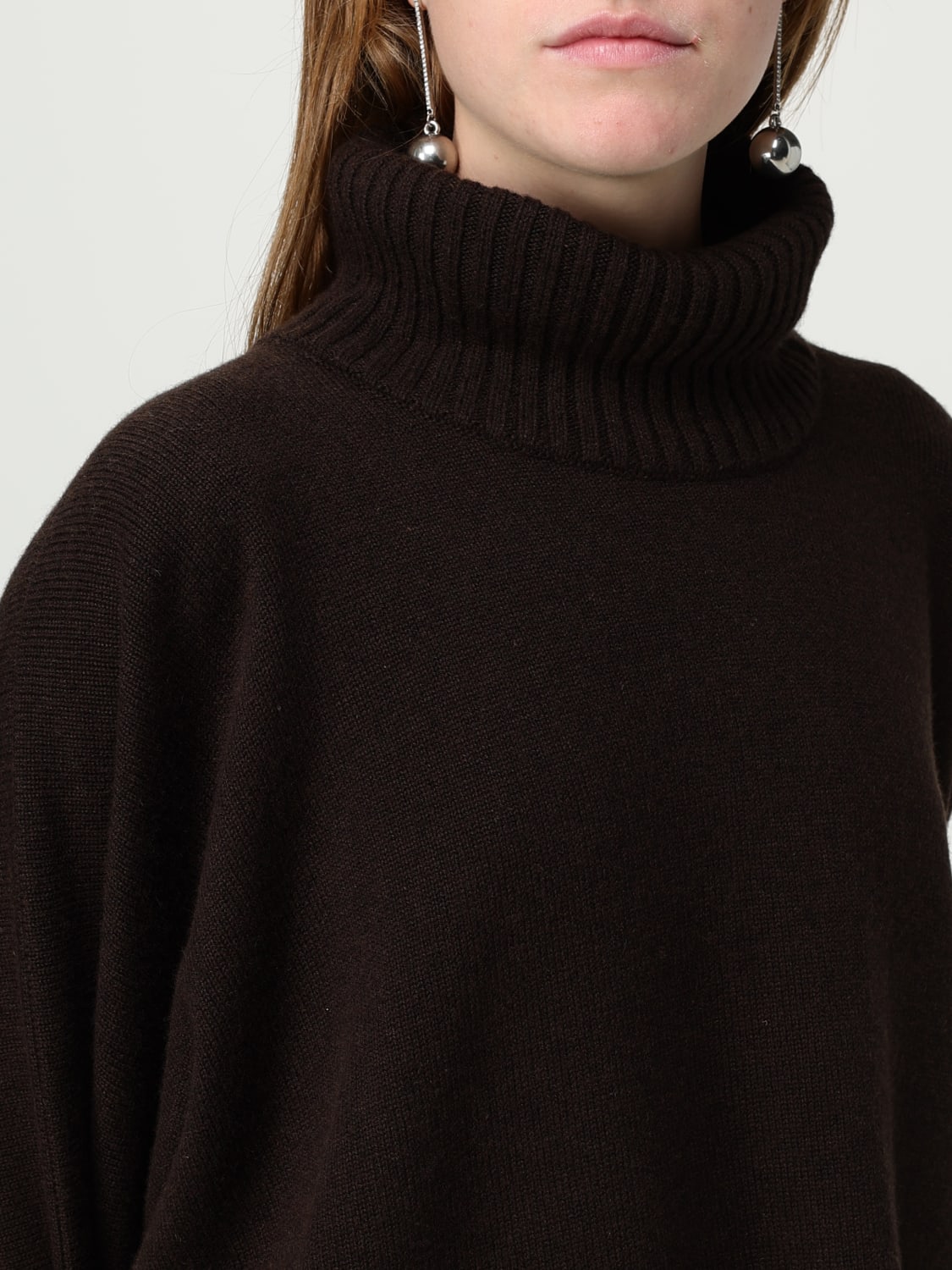 ALBERTA FERRETTI PULLOVER: Pullover damen Alberta Ferretti, Braun - Img 5