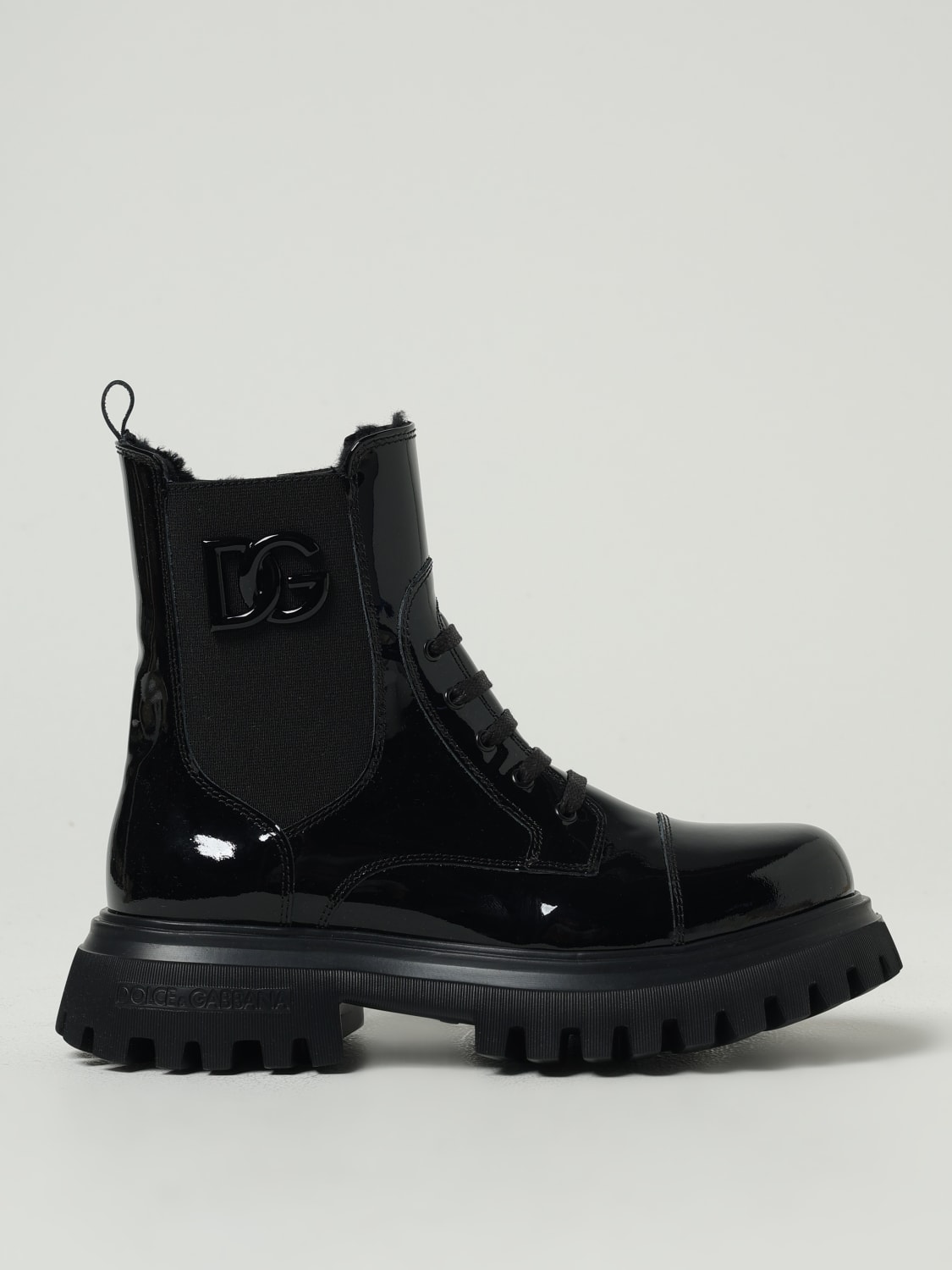 DOLCE & GABBANA SHOES: Shoes kids Dolce & Gabbana, Black - Img 1