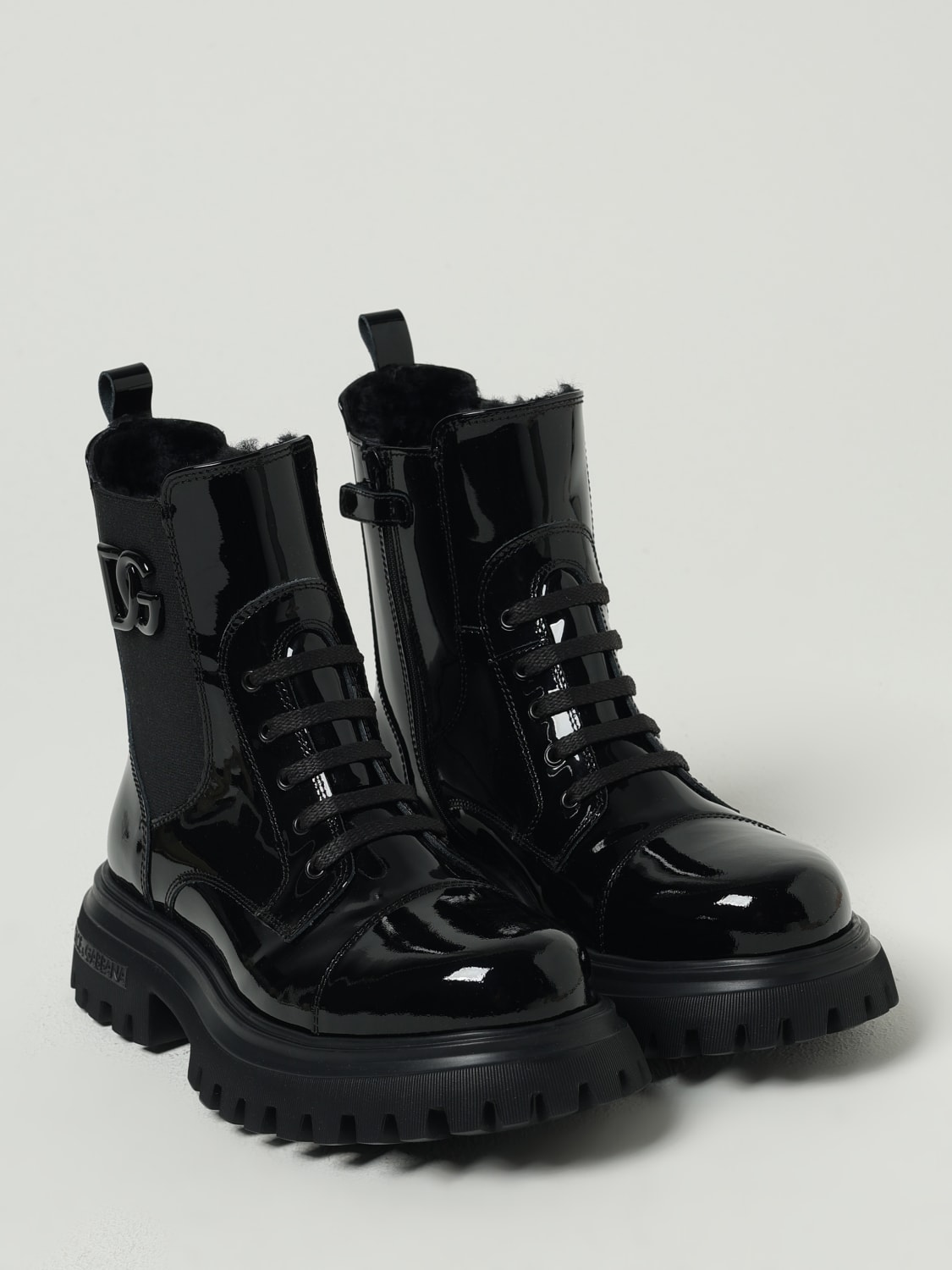 DOLCE & GABBANA SHOES: Shoes kids Dolce & Gabbana, Black - Img 2