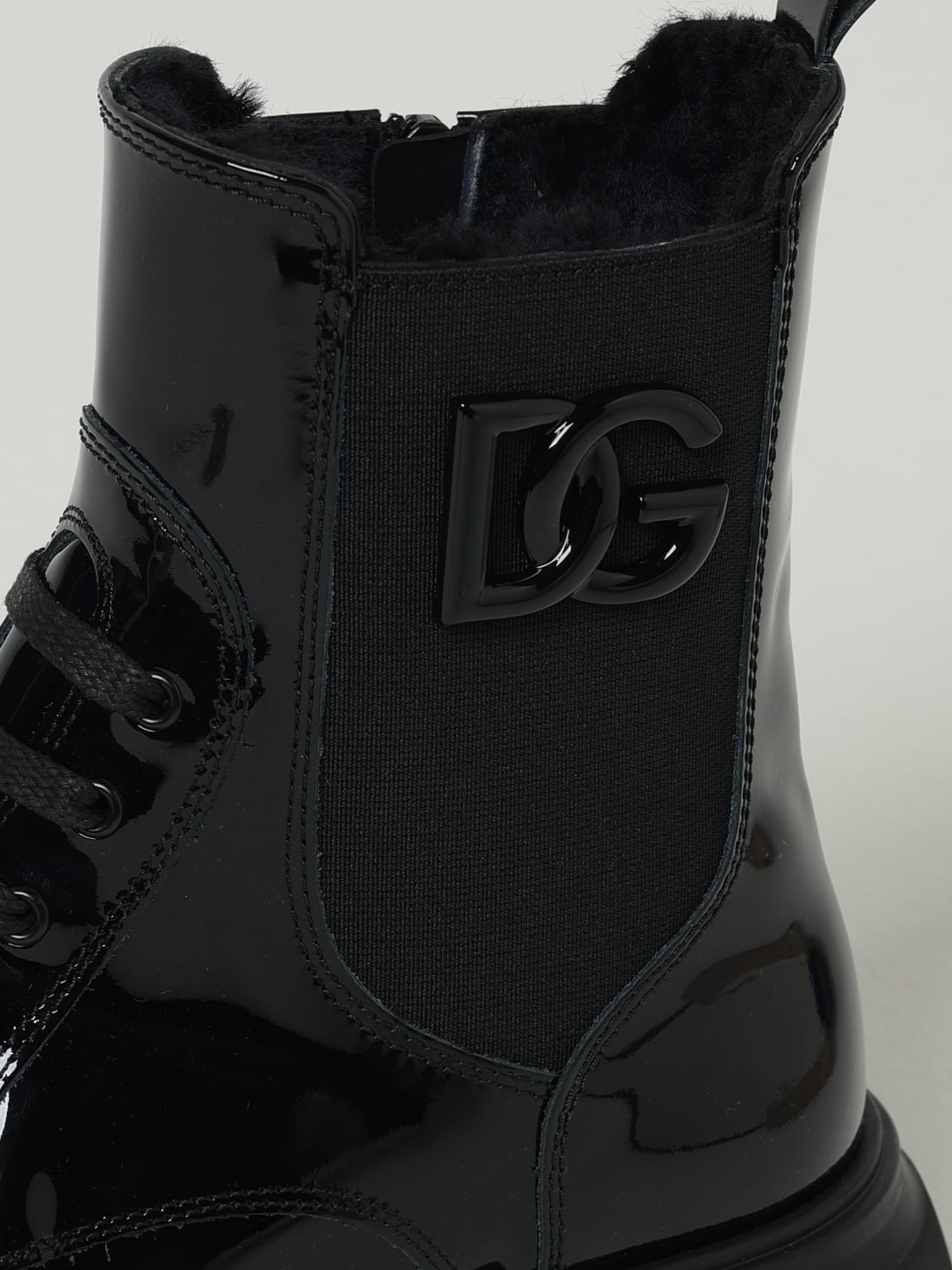 DOLCE & GABBANA SHOES: Shoes kids Dolce & Gabbana, Black - Img 4