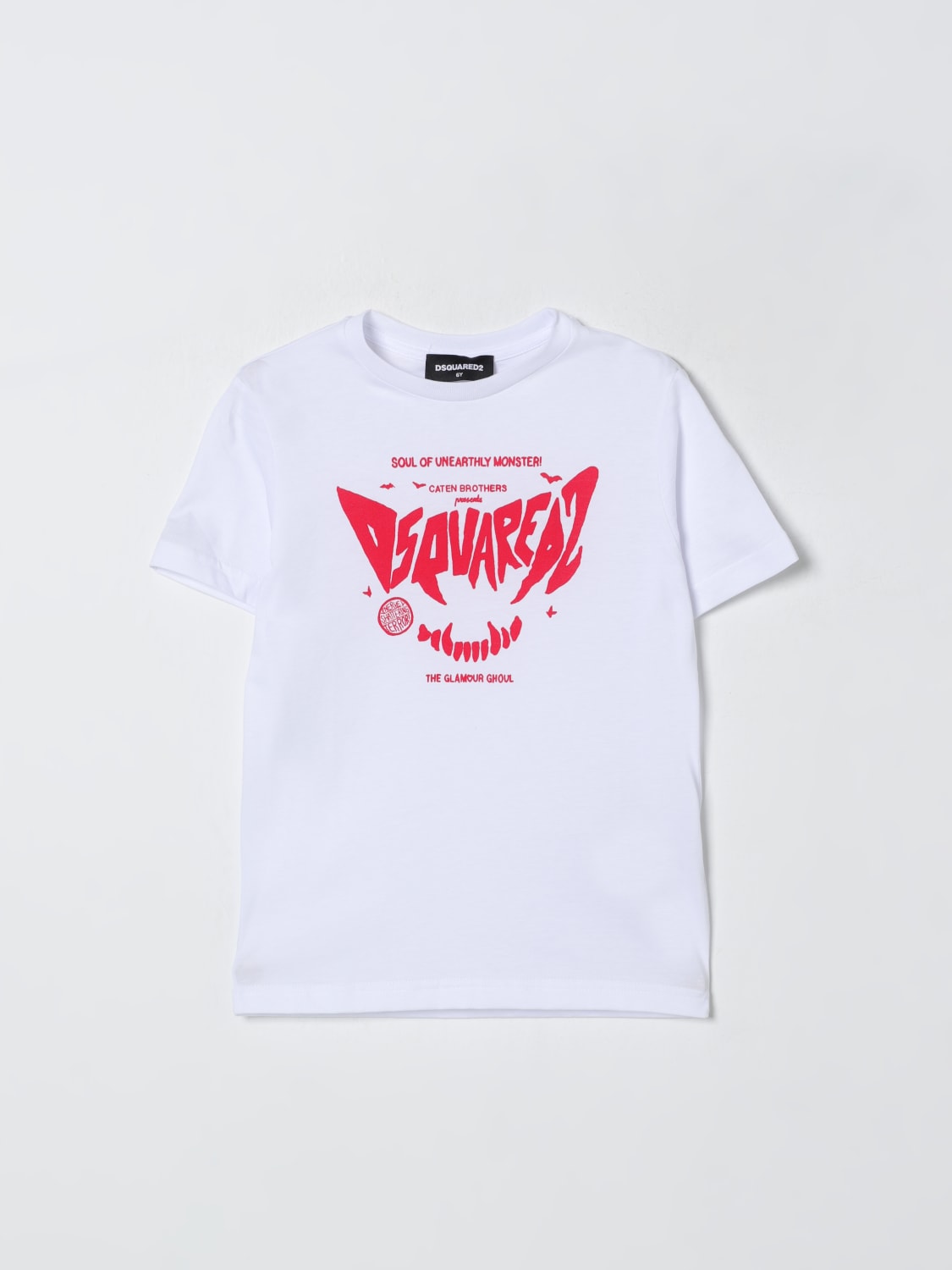 DSQUARED2 CAMISETA: Camiseta niños Dsquared2, Blanco - Img 1
