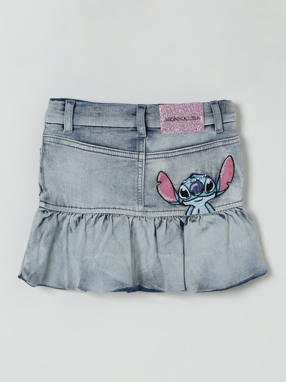 MONNALISA ROCK: Rock kinder Monnalisa, Denim - Img 2