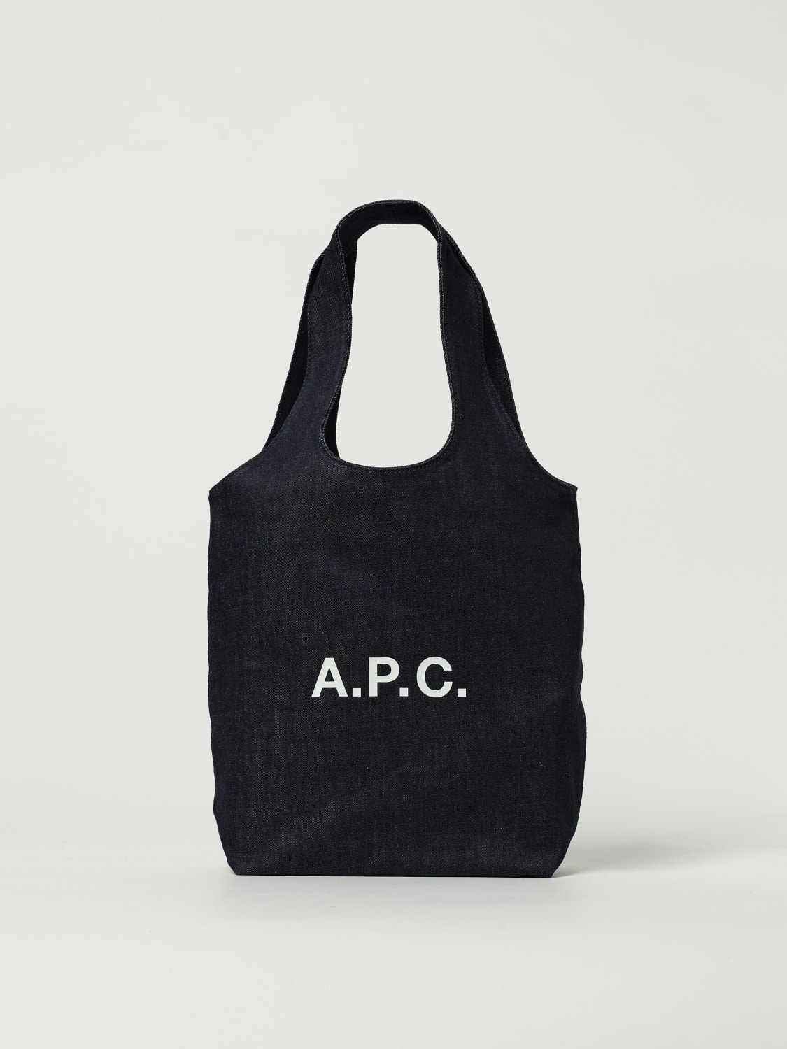 A.P.C. TOTE BAG: Shoulder bag woman A.P.C., Indigo - Img 1
