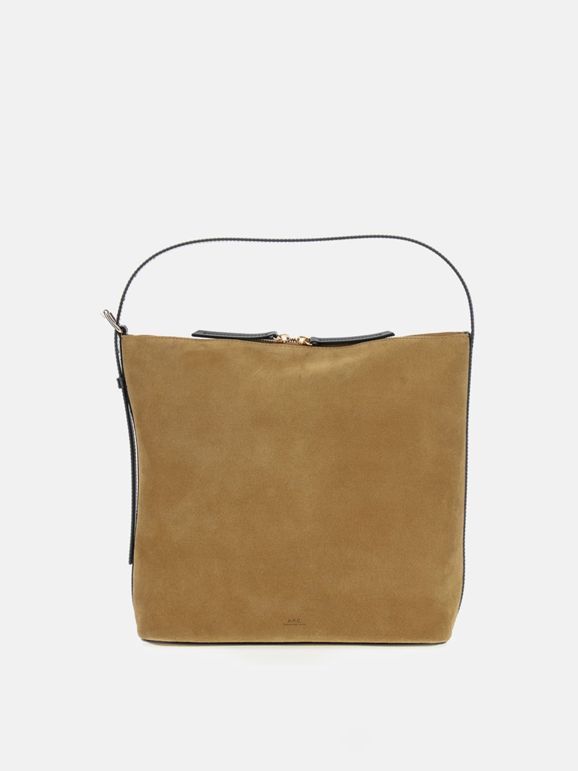 A.P.C. SHOULDER BAG: Shoulder bag woman A.P.C., Beige - Img 1